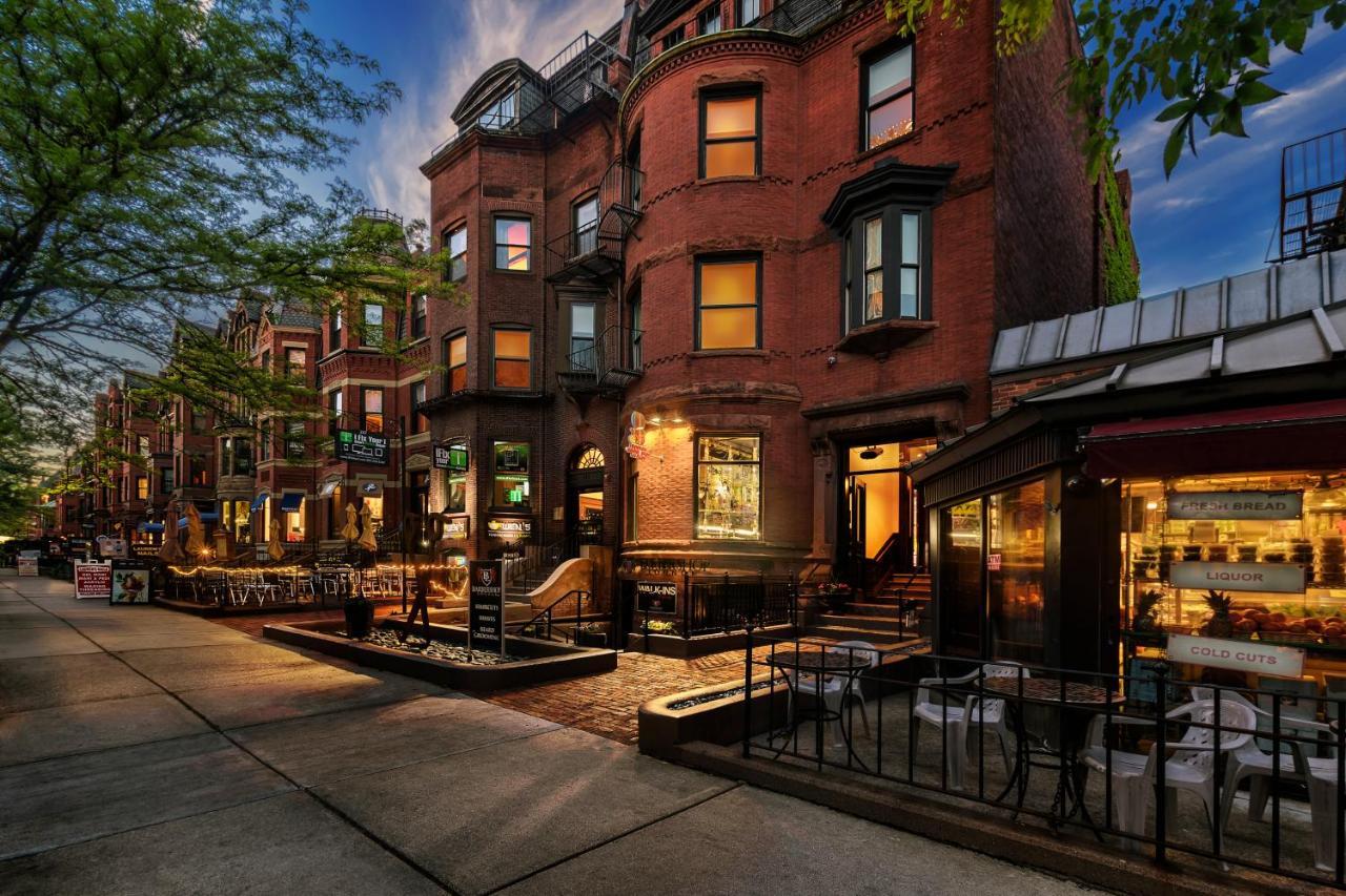 Stylish Newbury Street Studio, #4 Boston Bagian luar foto