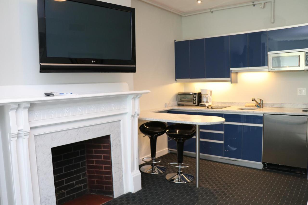 Stylish Newbury Street Studio, #4 Boston Bagian luar foto